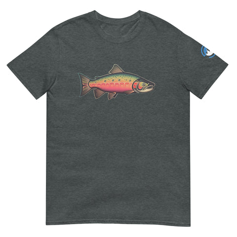 Salmon Roots Short-Sleeve T-Shirt