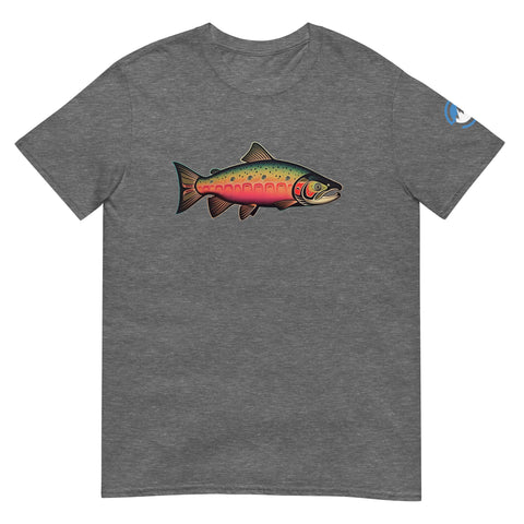 Salmon Roots Short-Sleeve T-Shirt