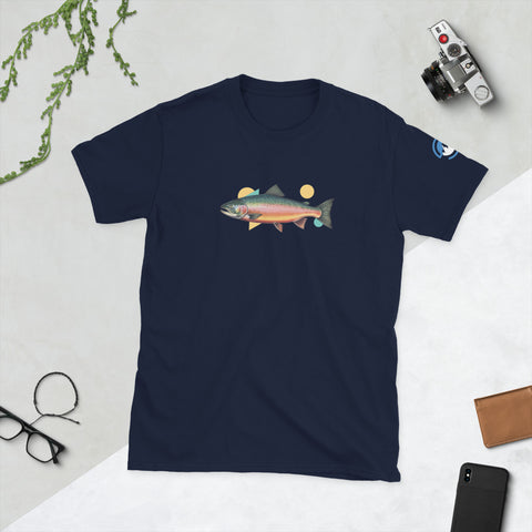 Geo Salmon Short-Sleeve T-Shirt